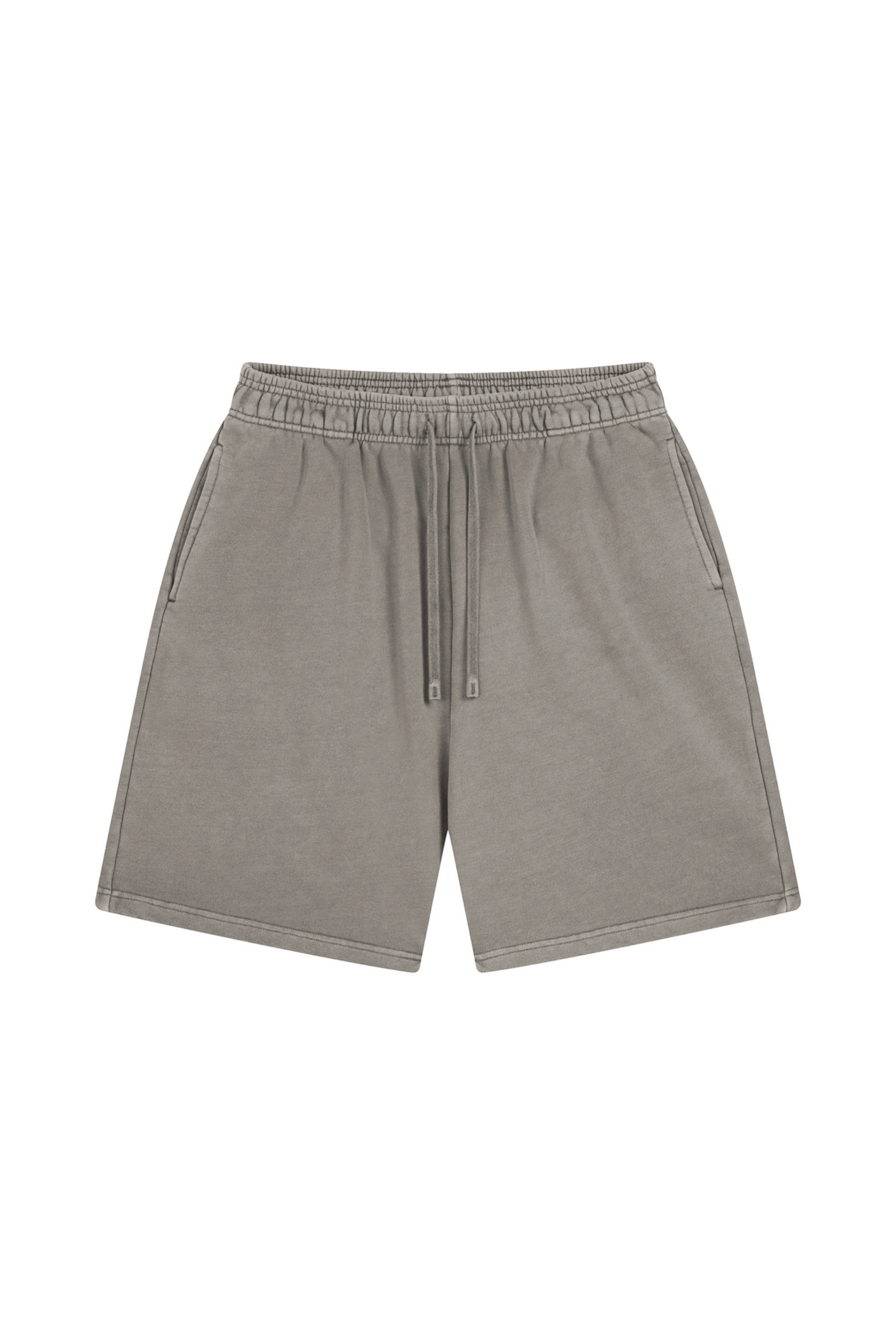 Washed Relaxed Drawstring Shorts