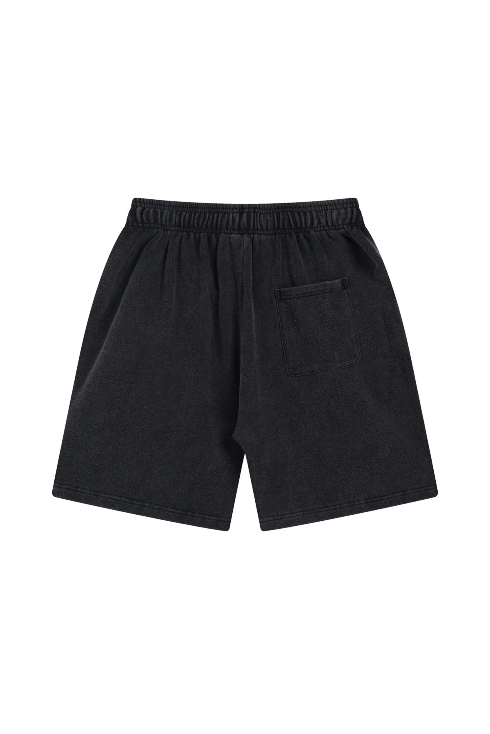 Washed Relaxed Drawstring Shorts