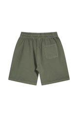 Washed Relaxed Drawstring Shorts