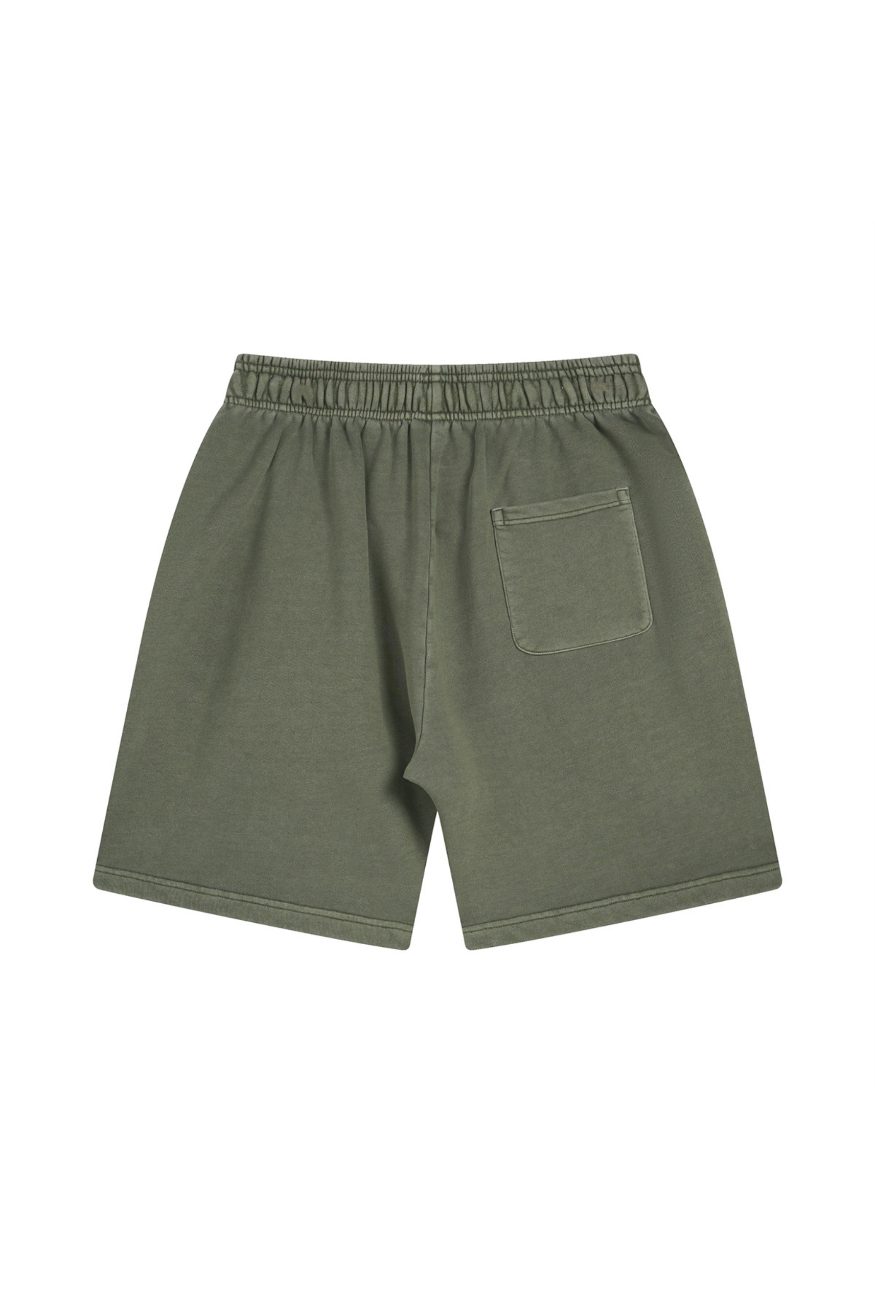 Washed Relaxed Drawstring Shorts