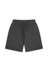 Washed Relaxed Drawstring Shorts