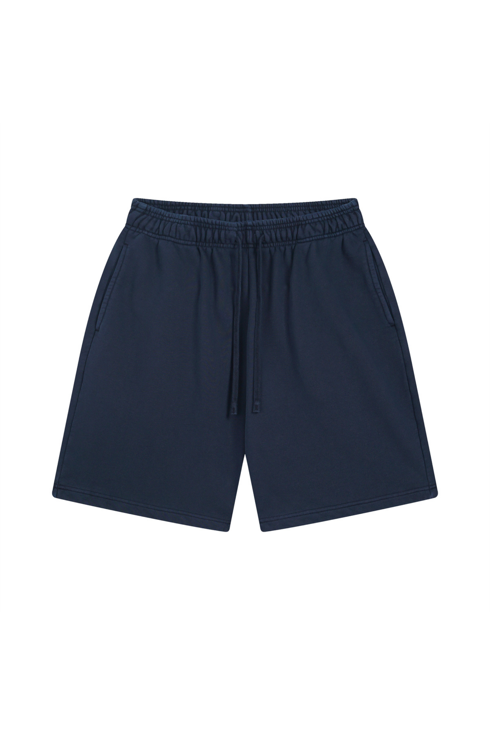 Washed Relaxed Drawstring Shorts