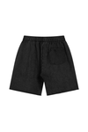 Washed Raw-Hem Sweat Shorts