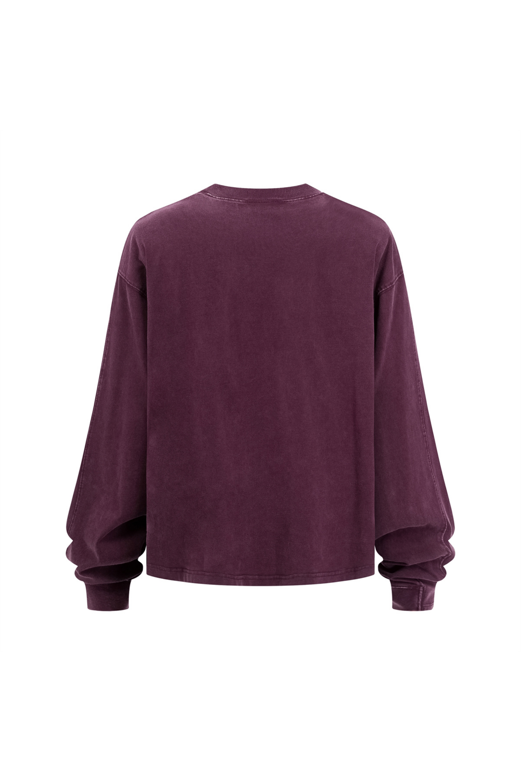 285gsm Garment Dyed Boxy Long Sleeve Tee
