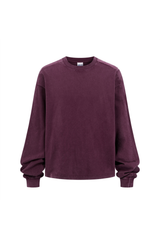 285gsm Garment Dyed Boxy Long Sleeve Tee