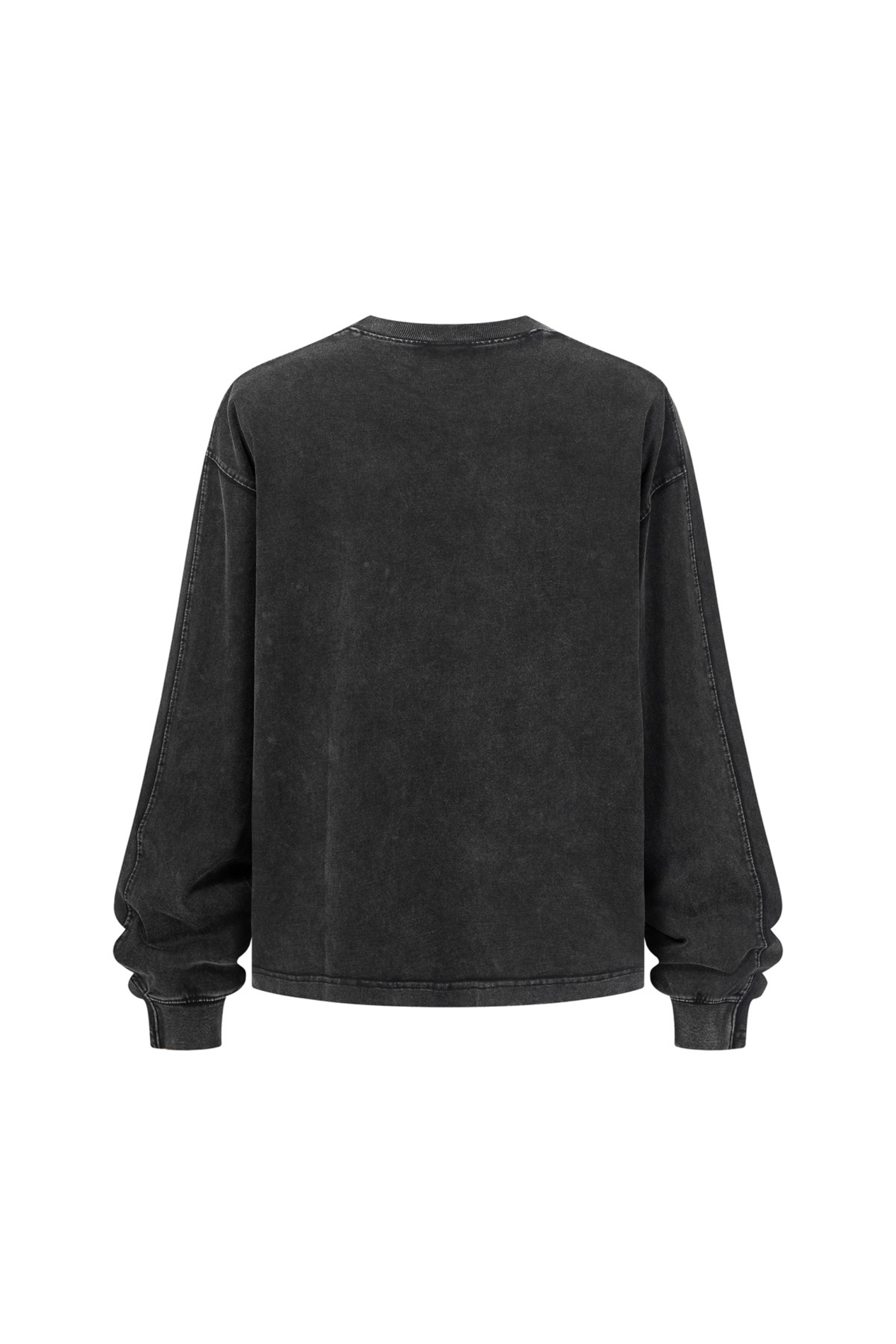 285gsm Garment Dyed Boxy Long Sleeve Tee