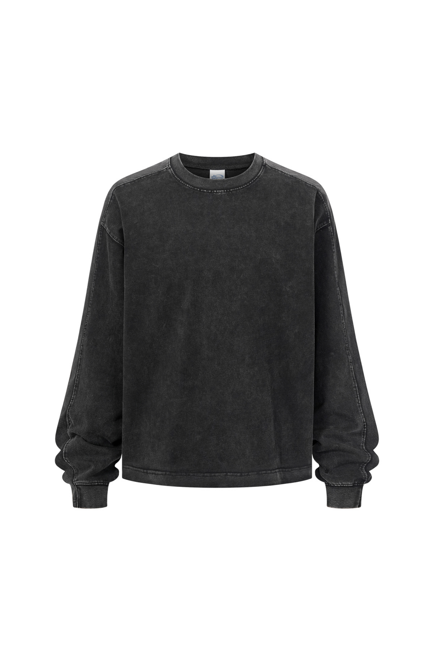 285gsm Garment Dyed Boxy Long Sleeve Tee