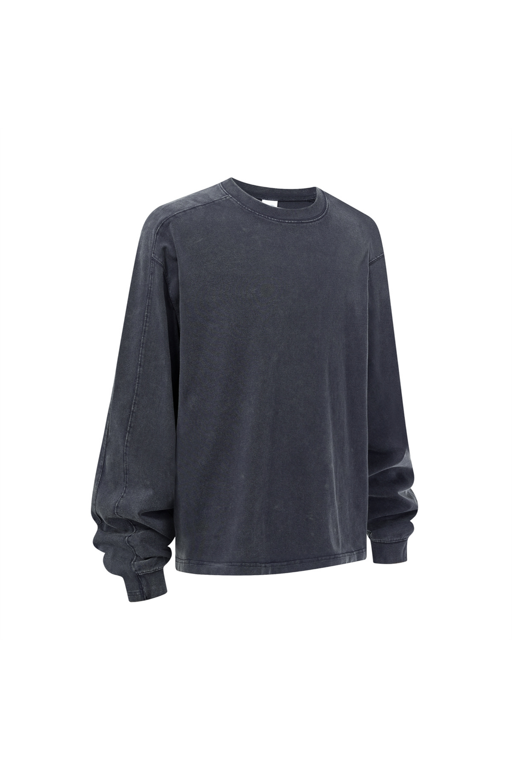 285gsm Garment Dyed Boxy Long Sleeve Tee