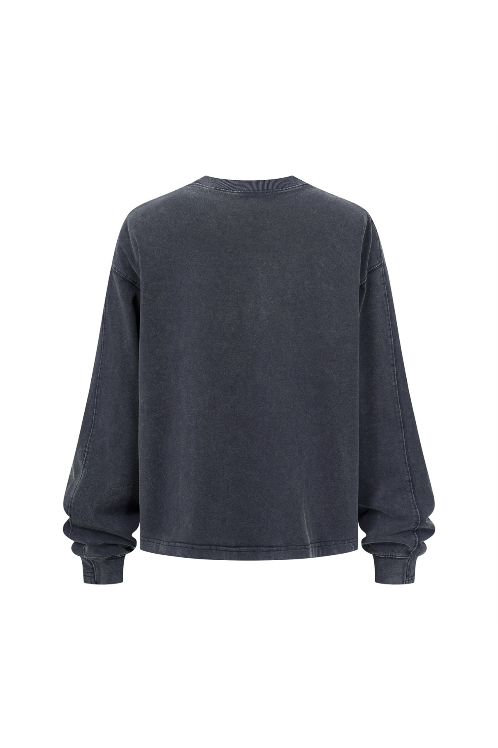 285gsm Garment Dyed Boxy Long Sleeve Tee