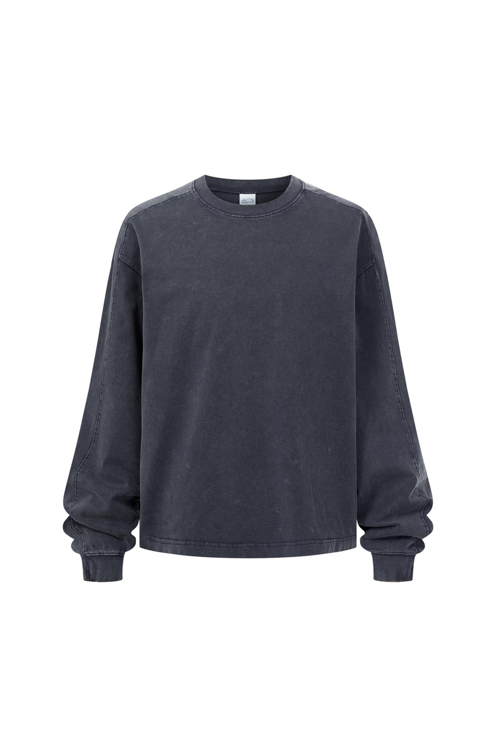 285gsm Garment Dyed Boxy Long Sleeve Tee