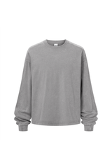 285gsm Garment Dyed Boxy Long Sleeve Tee