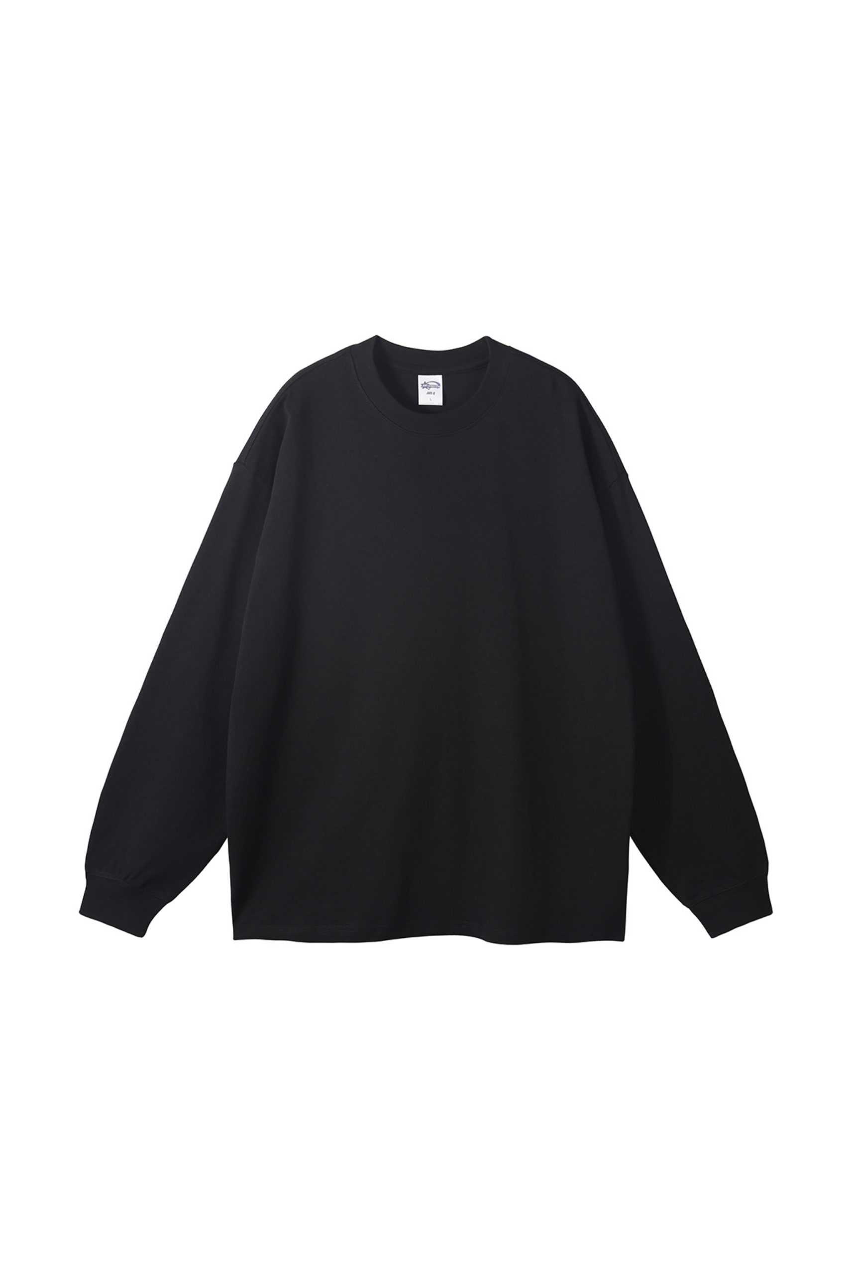 Oversized Drop-Shoulder LS T-Shirt