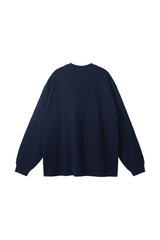 Oversized Drop-Shoulder LS T-Shirt