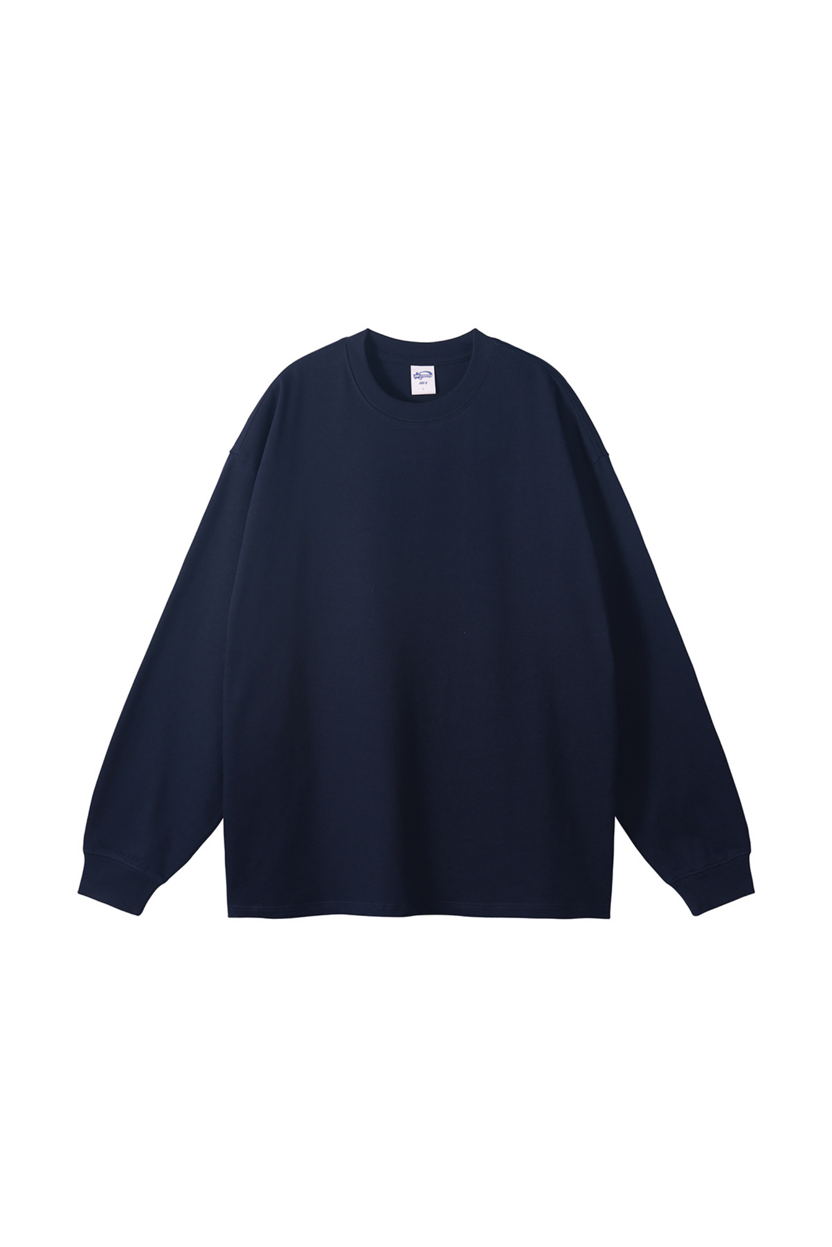 Oversized Drop-Shoulder LS T-Shirt