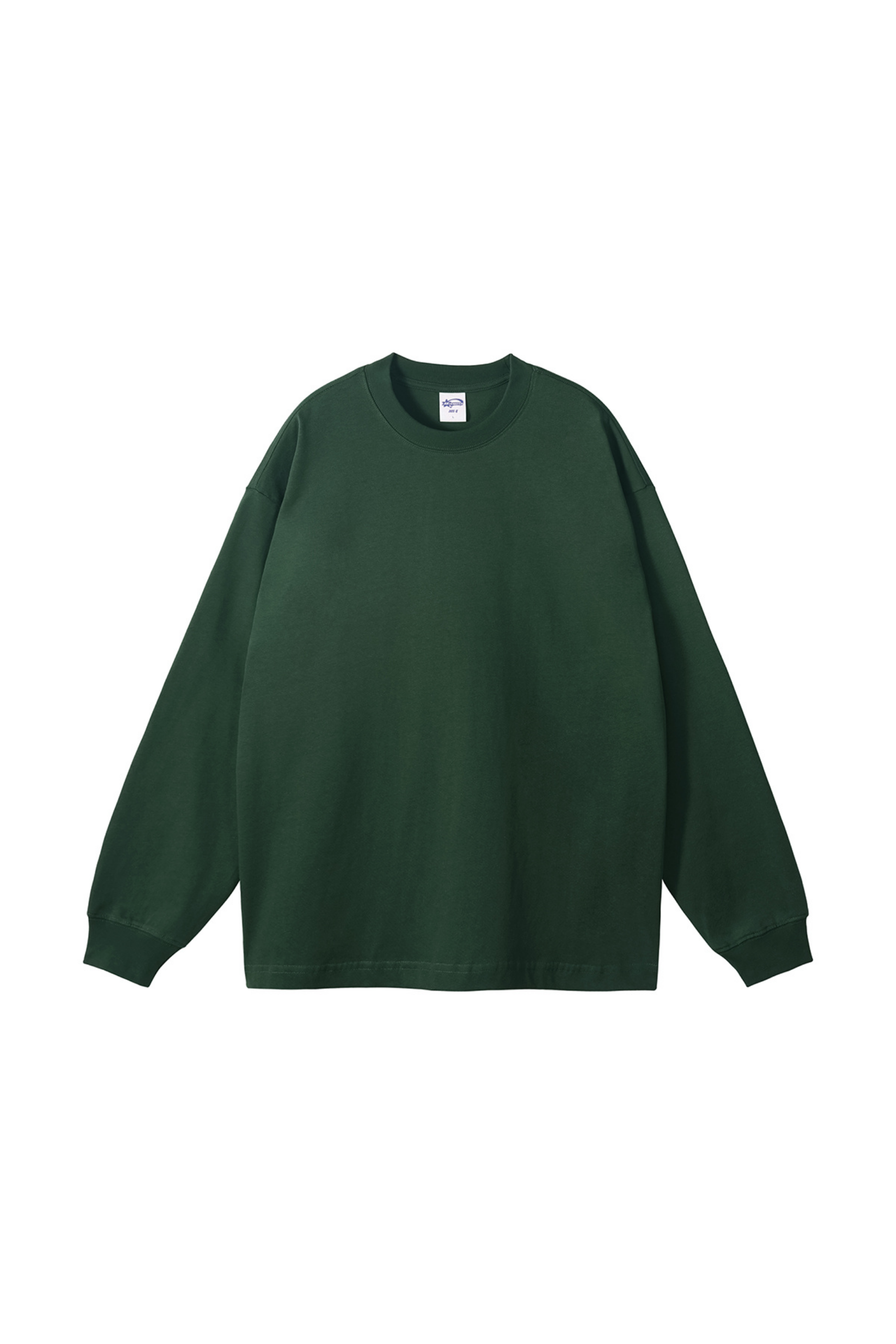 Oversized Drop-Shoulder LS T-Shirt