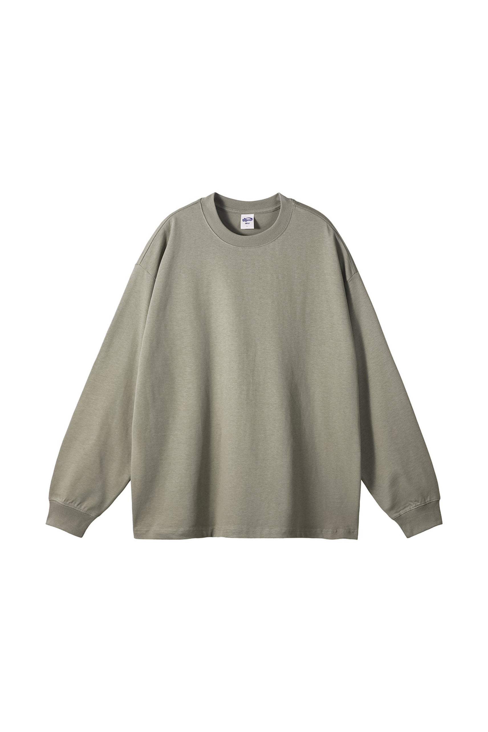 Oversized Drop-Shoulder LS T-Shirt