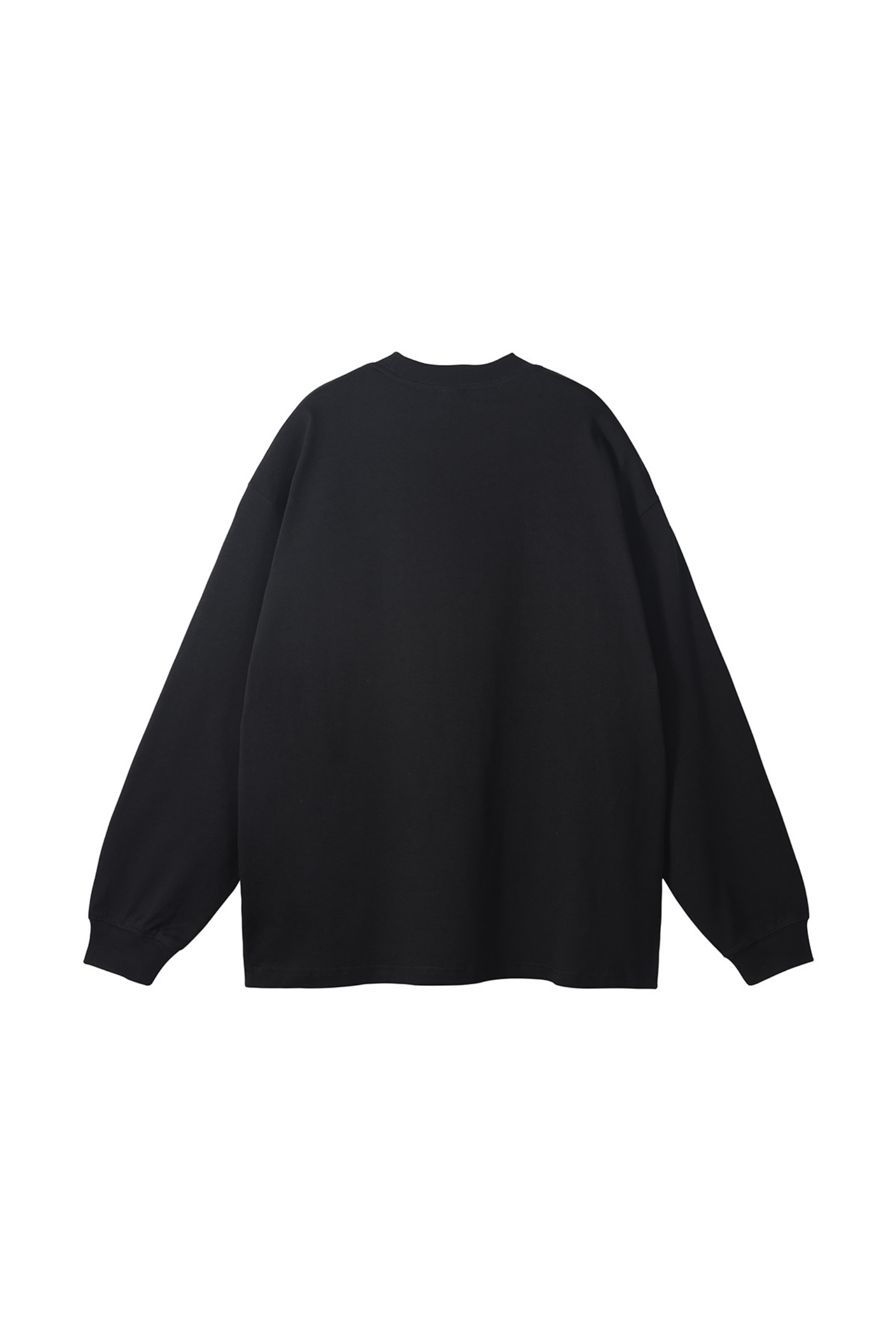 Oversized Drop-Shoulder LS T-Shirt