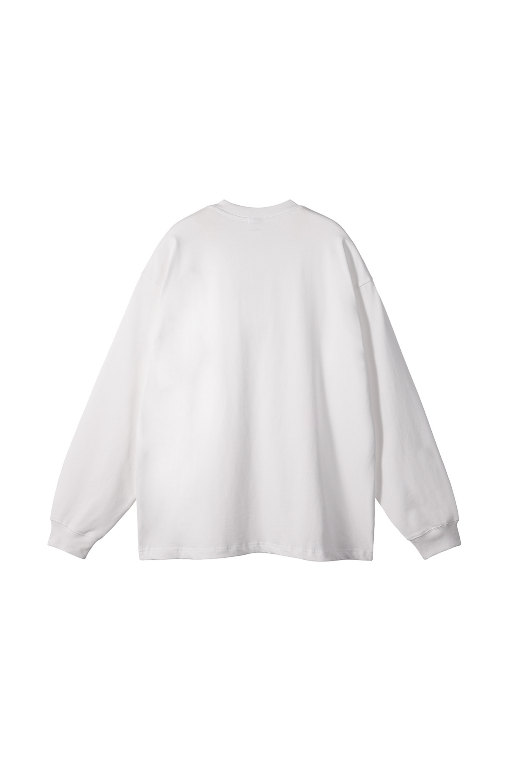 Oversized Drop-Shoulder LS T-Shirt