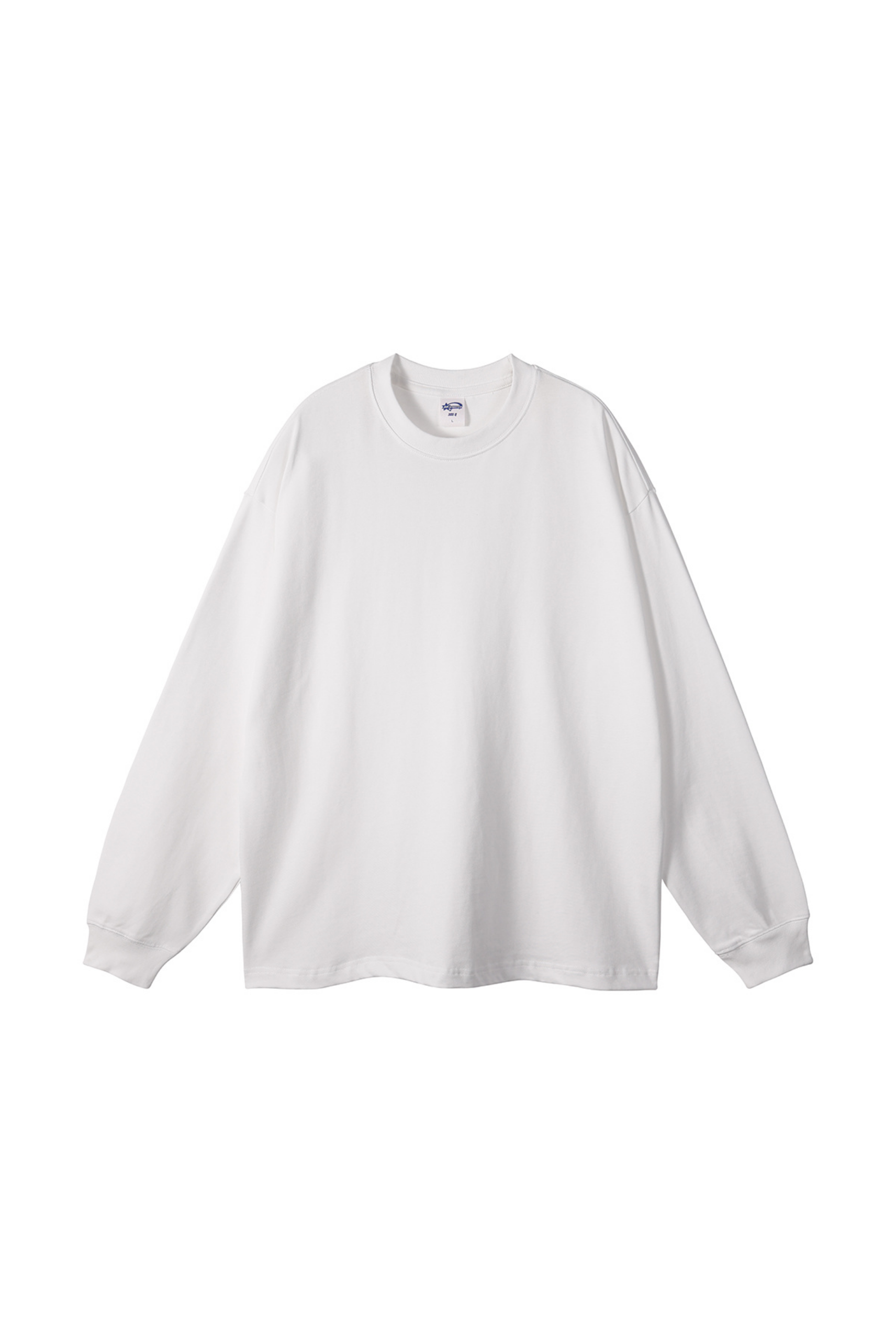 Oversized Drop-Shoulder LS T-Shirt
