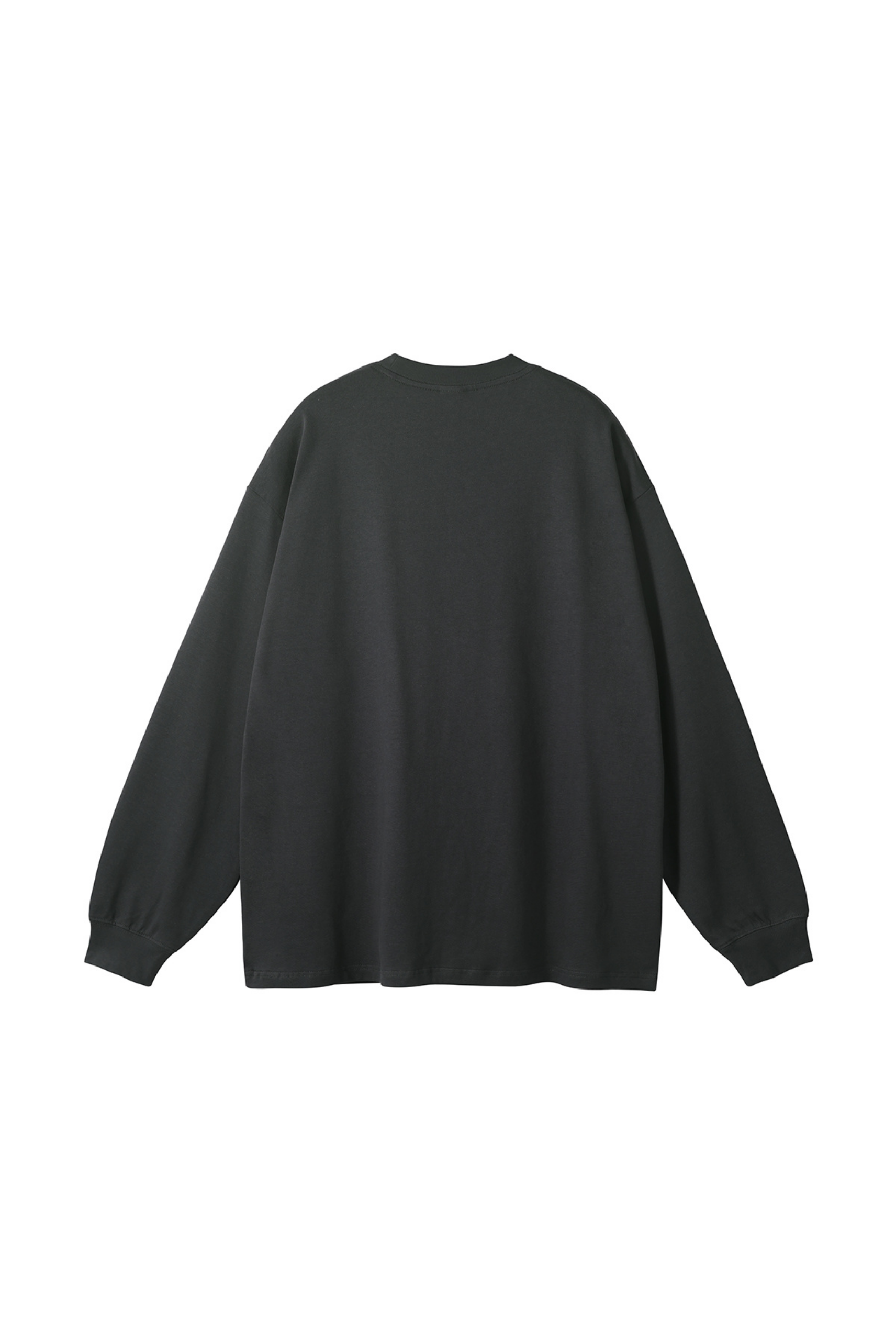 Oversized Drop-Shoulder LS T-Shirt