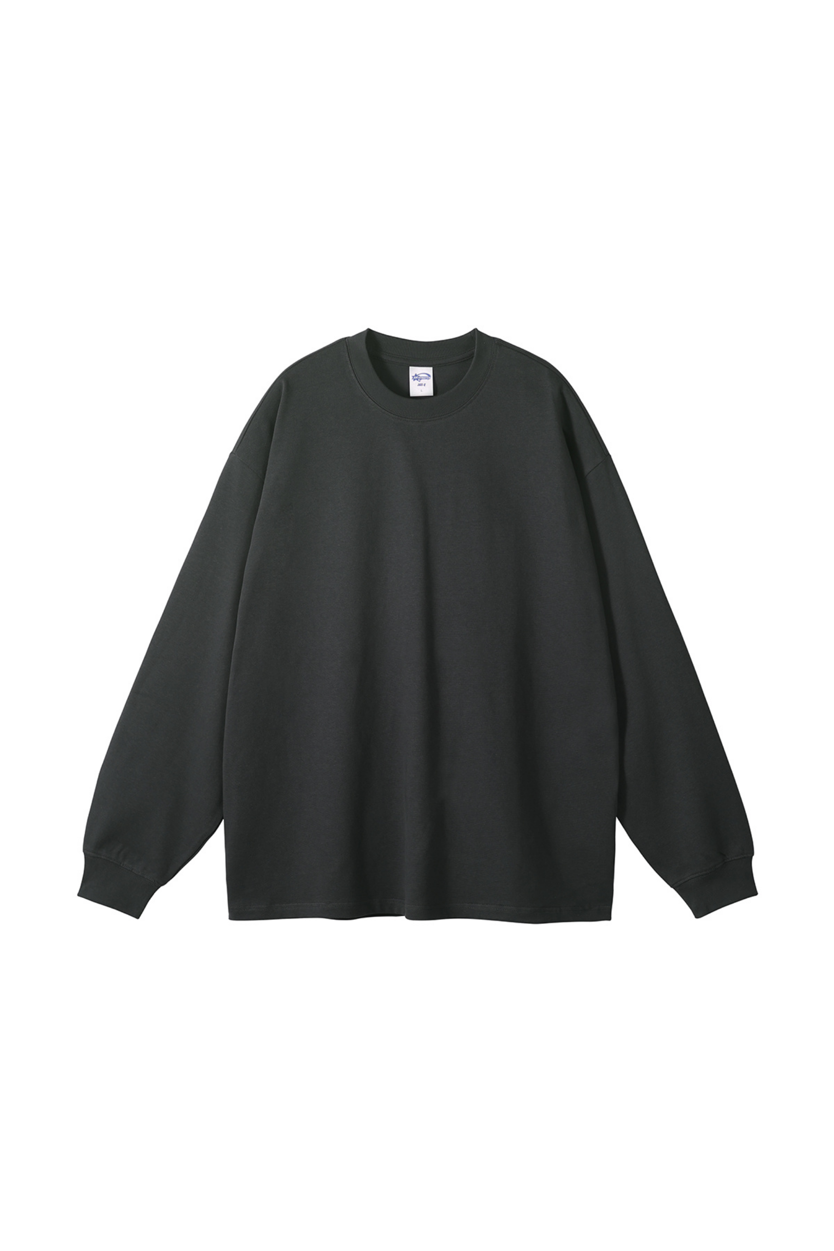 Oversized Drop-Shoulder LS T-Shirt