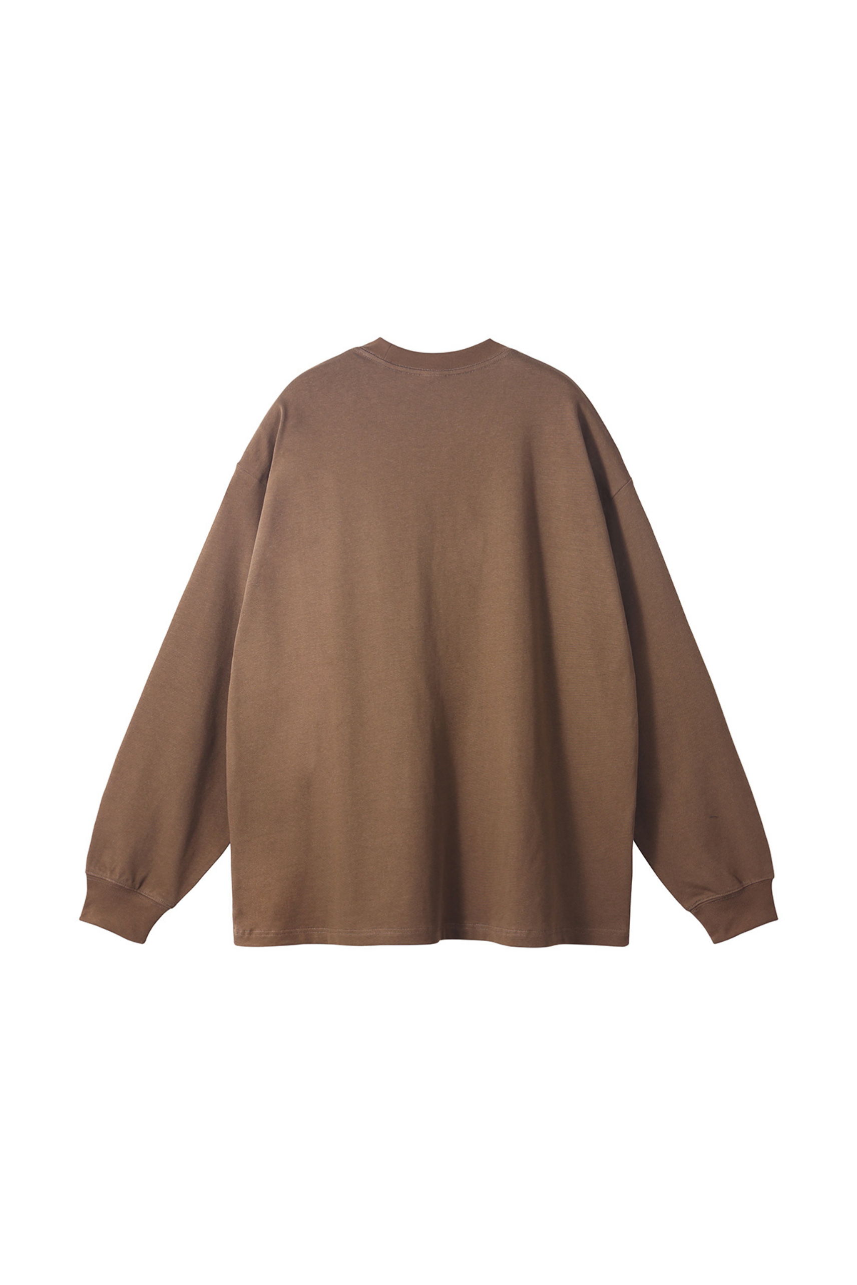 Oversized Drop-Shoulder LS T-Shirt