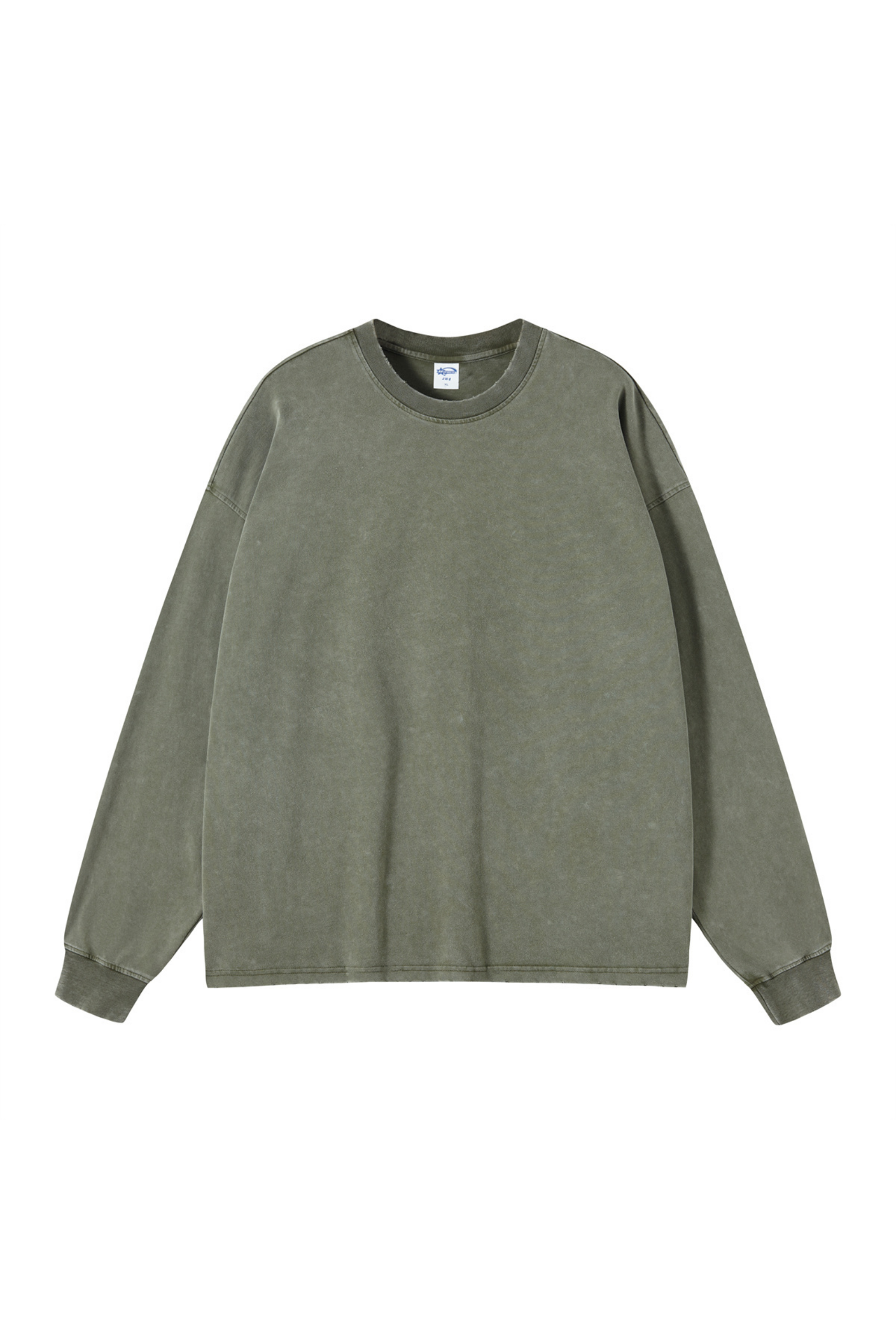 Oversized Vintage Washed LS T-Shirt