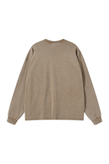 Oversized Vintage Washed LS T-Shirt