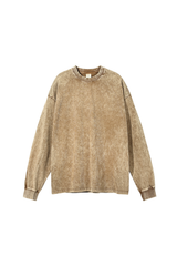 Vintage Wash Oversized LS T-Shirt
