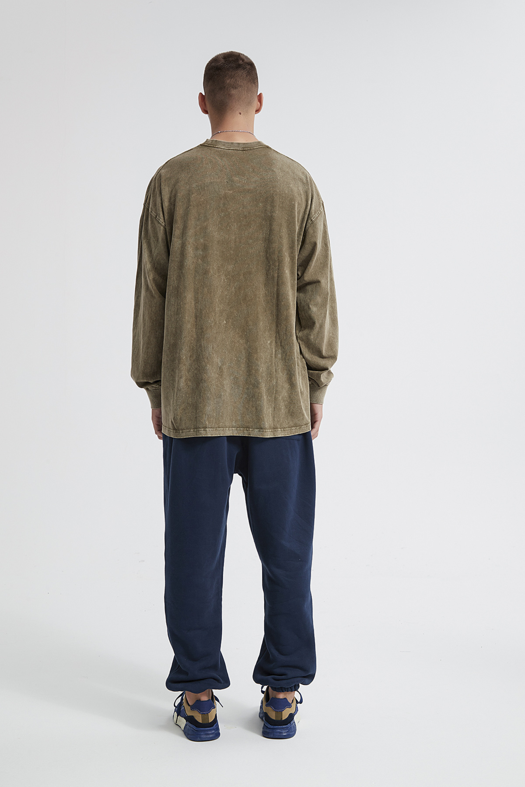 Vintage Wash Oversized LS T-Shirt