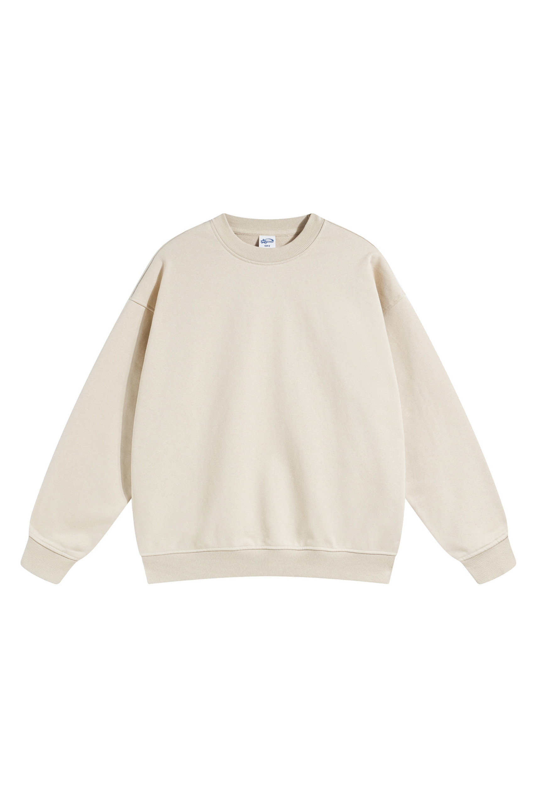 Oversized Drop-Shoulder Sweatshirt