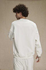 Oversized Drop-Shoulder Sweatshirt