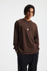 245gsm Cooling Mesh Oversized Long Sleeve Tee