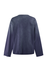 275gsm Spray Dyed Distressed Long Sleeve Tee
