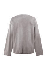 275gsm Spray Dyed Distressed Long Sleeve Tee