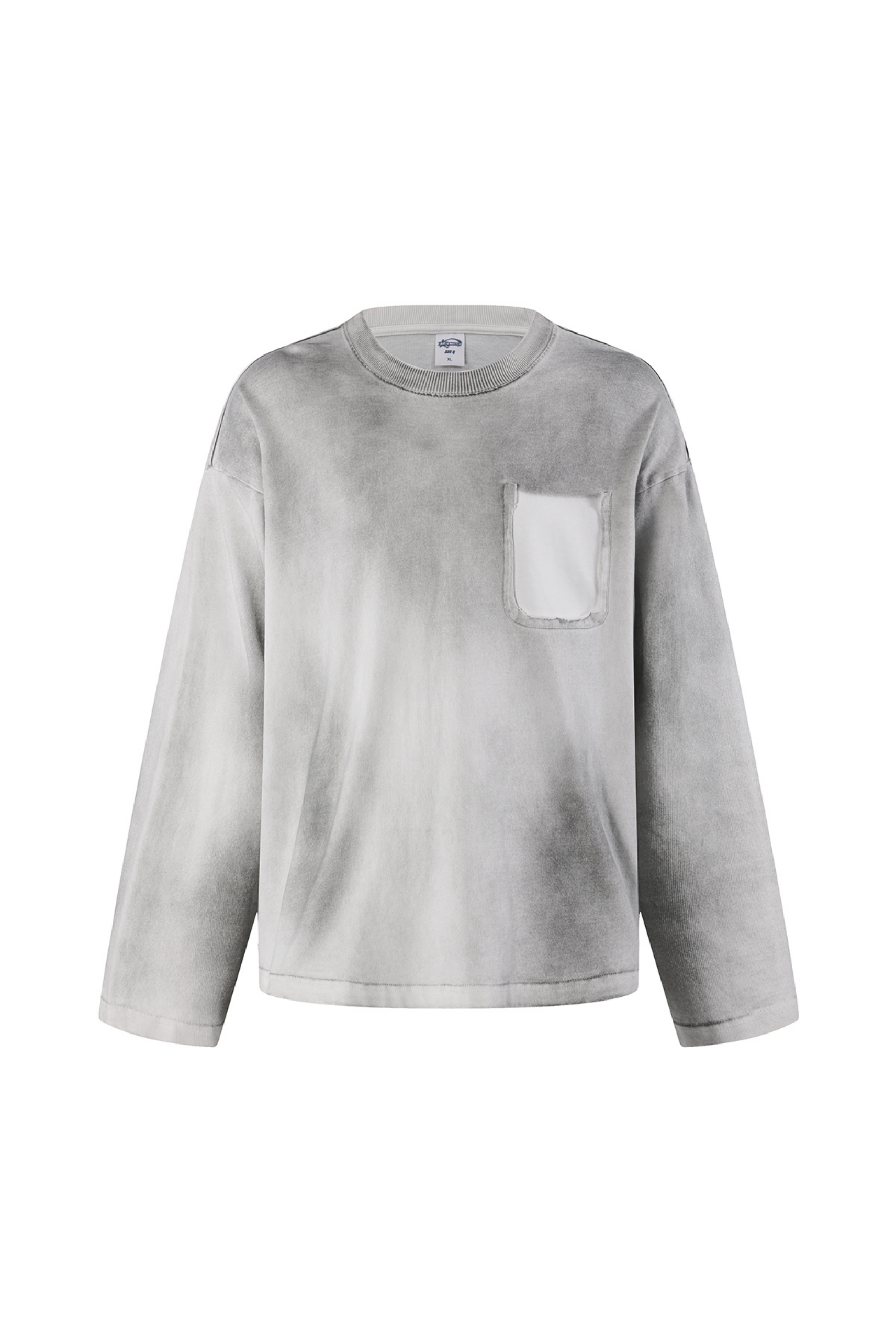 325gsm Vintage Wash Distressed Pocket Tee