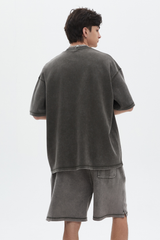 Ultra Heavyweight Washed Faded T-Shirt