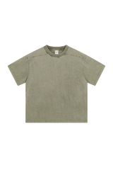 Washed Panelled Oversized T-Shirt