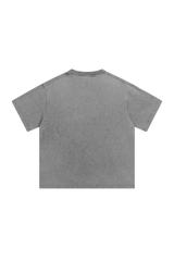 Washed Panelled Oversized T-Shirt