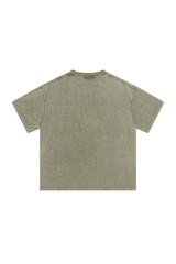 Washed Panelled Oversized T-Shirt
