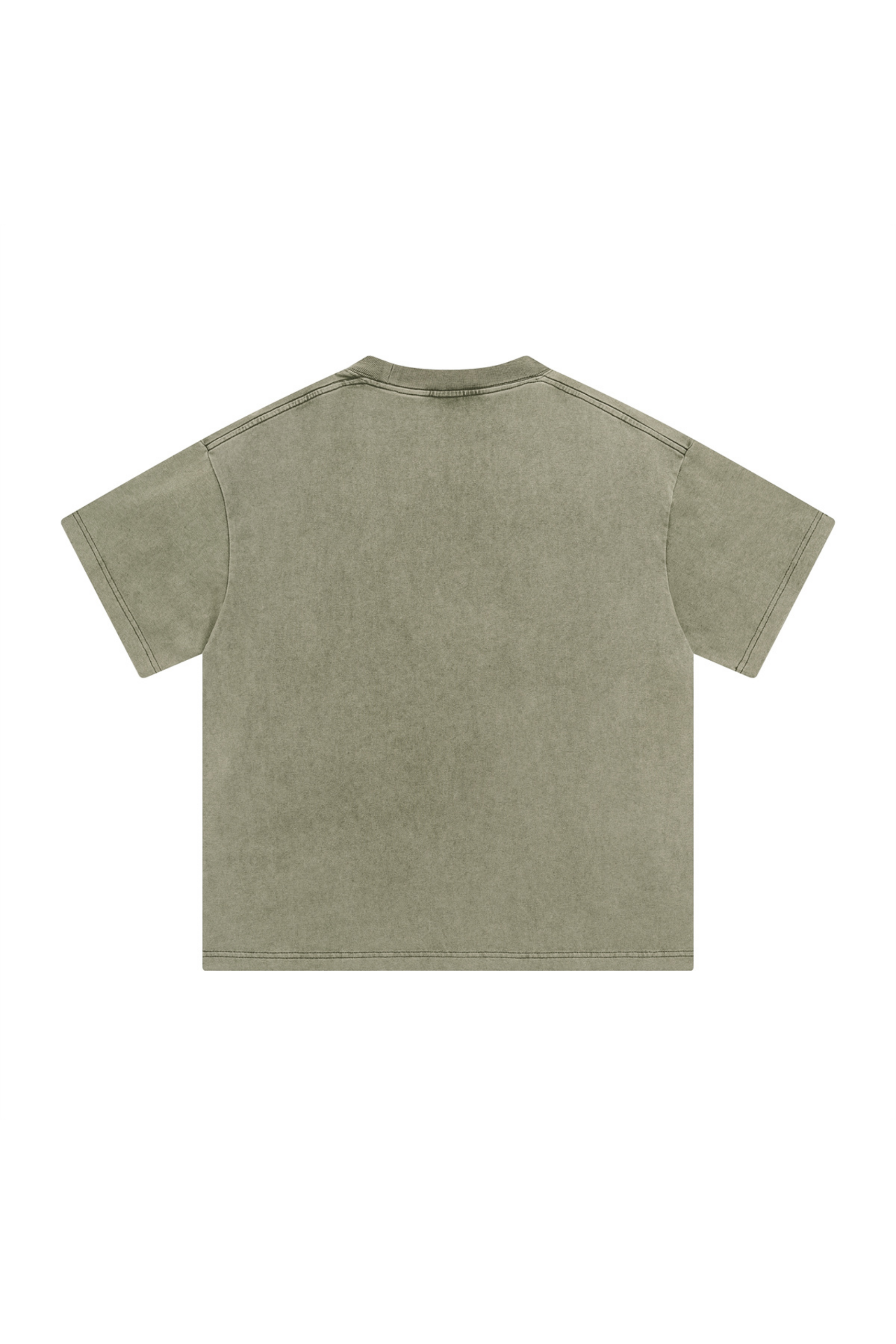 Washed Panelled Oversized T-Shirt