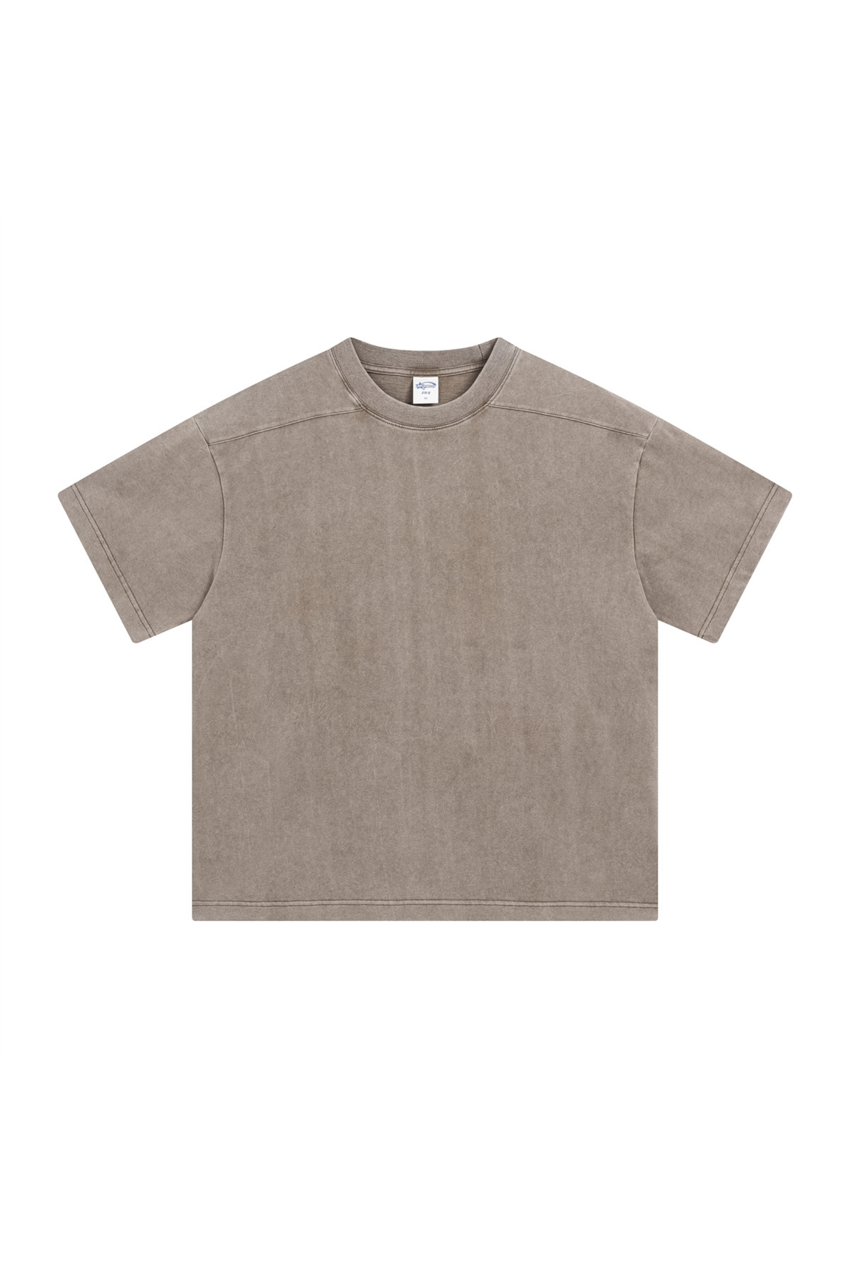 Washed Panelled Oversized T-Shirt