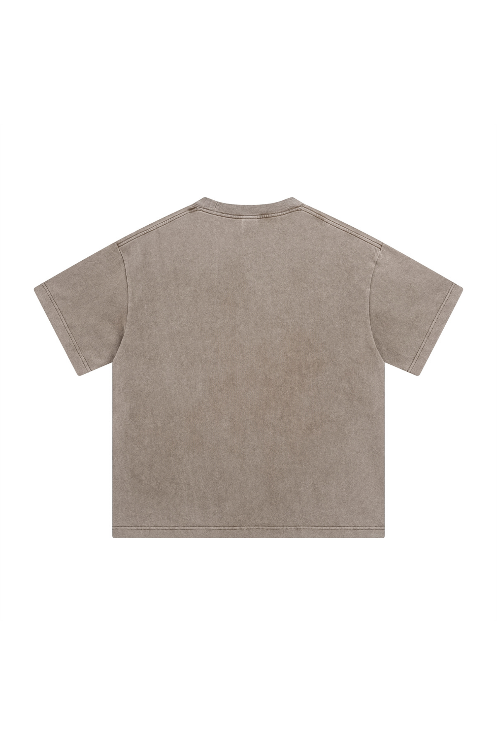 Washed Panelled Oversized T-Shirt