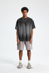 Sun-Faded Distressed T-Shirt