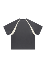 Contrast Raglan V-Neck T-Shirt
