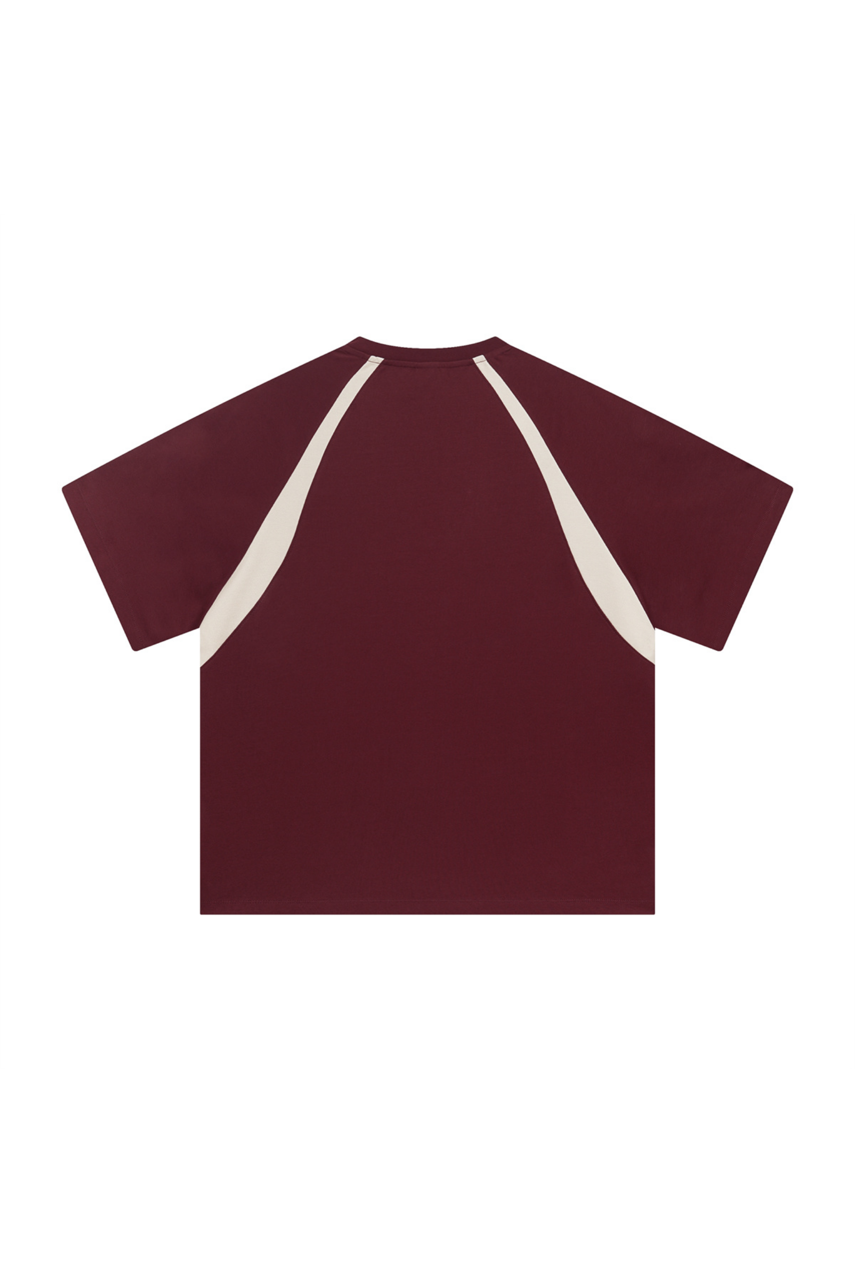 Contrast Raglan V-Neck T-Shirt