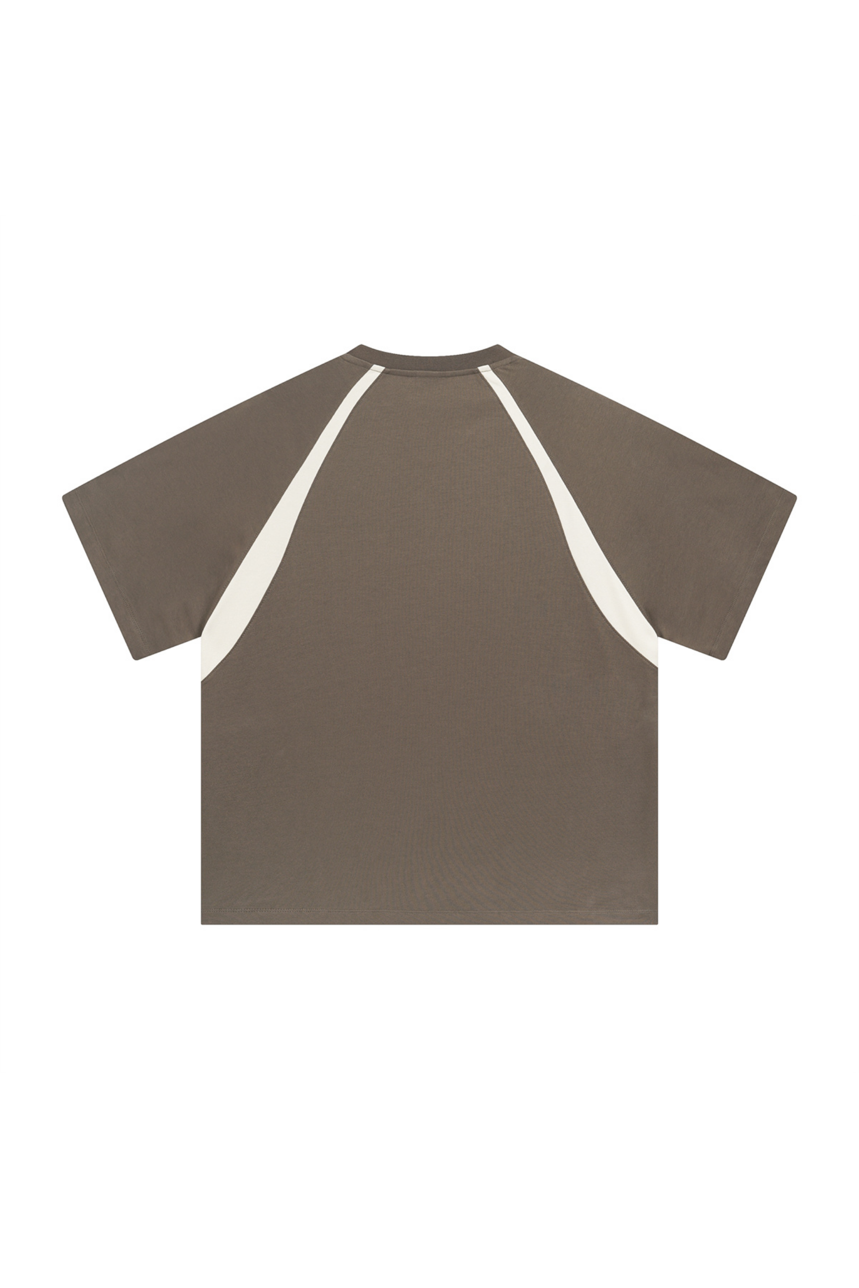 Contrast Raglan V-Neck T-Shirt