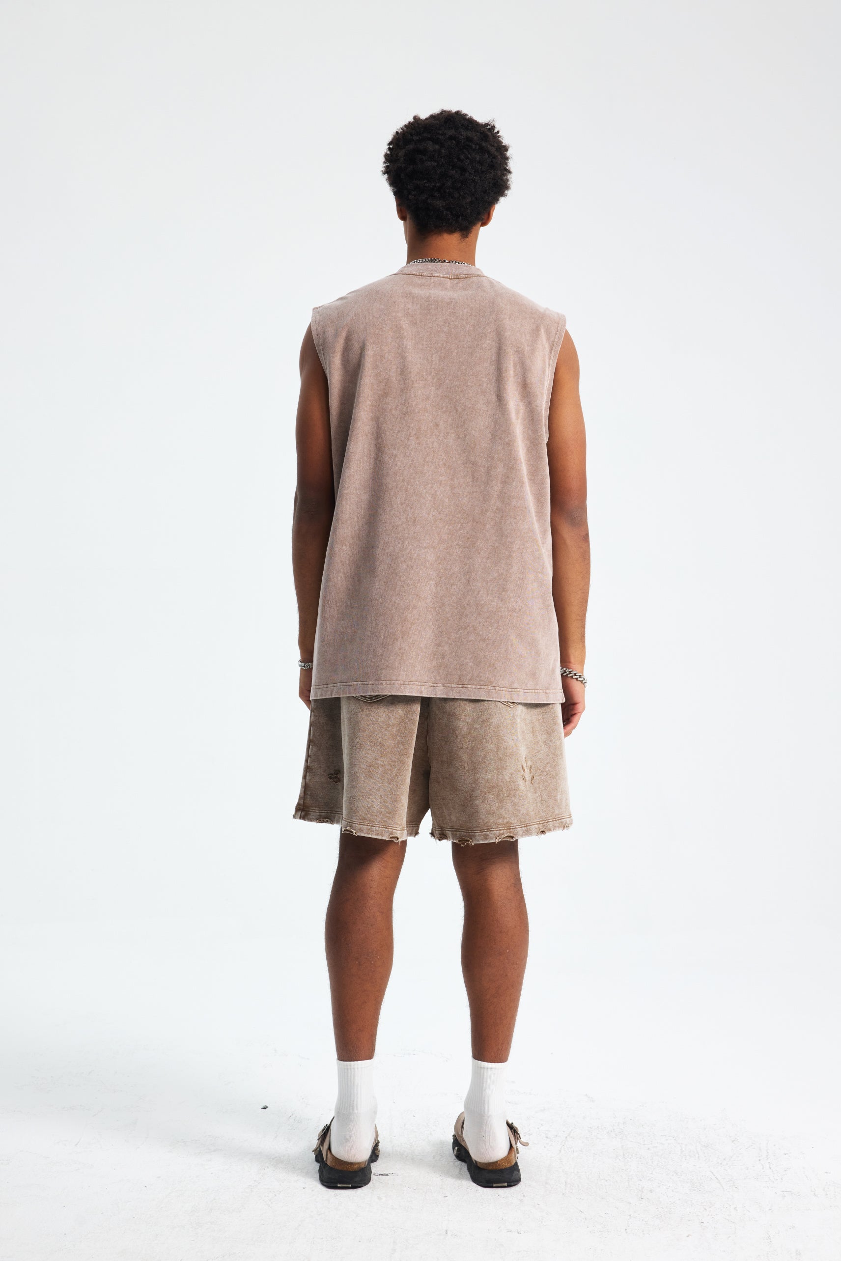275gsm Garment Dyed Boxy Vest