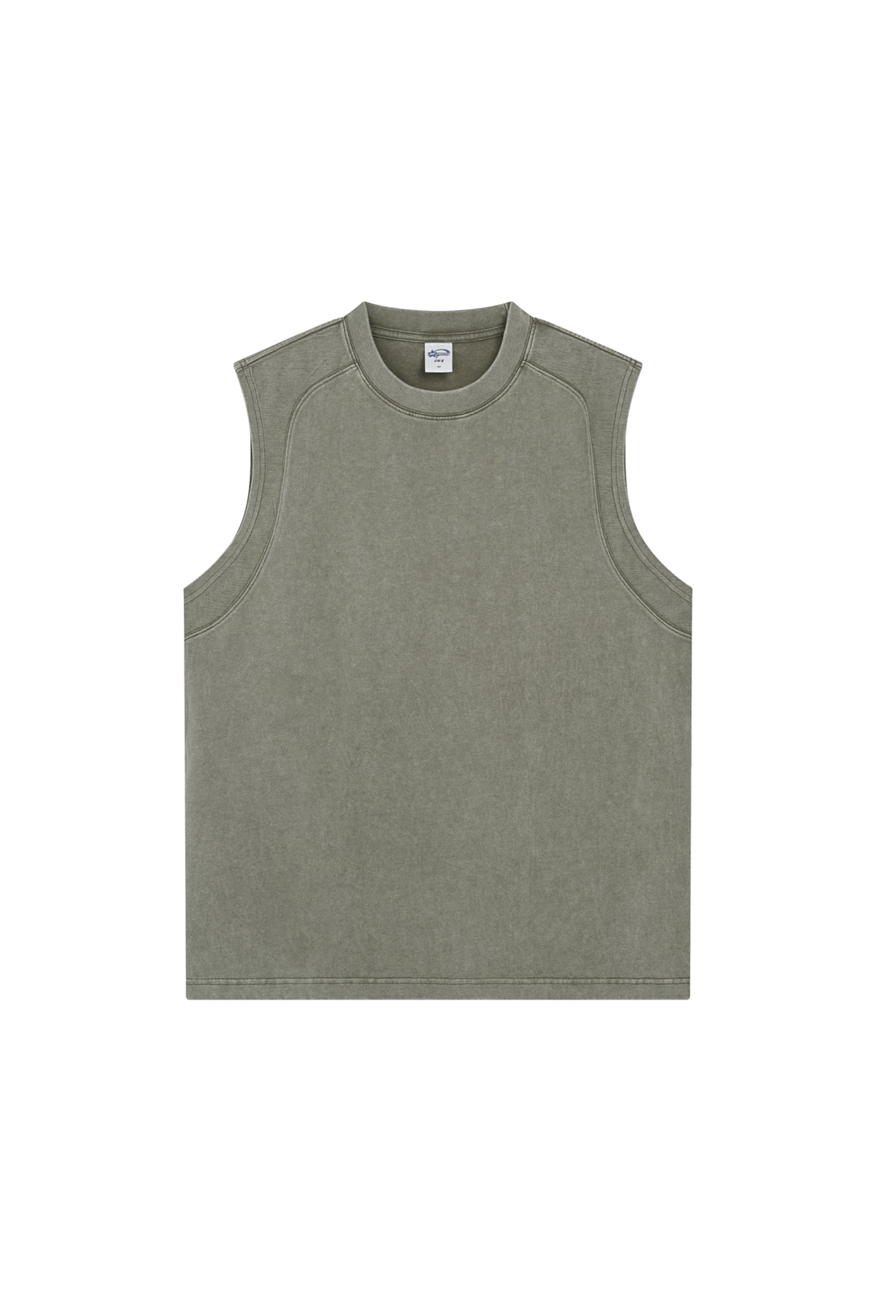 275gsm Garment Dyed Boxy Vest