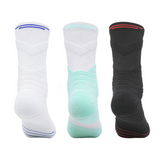 3 Pack Kids Thick Sports Socks With Padded Heel-FOURMINT
